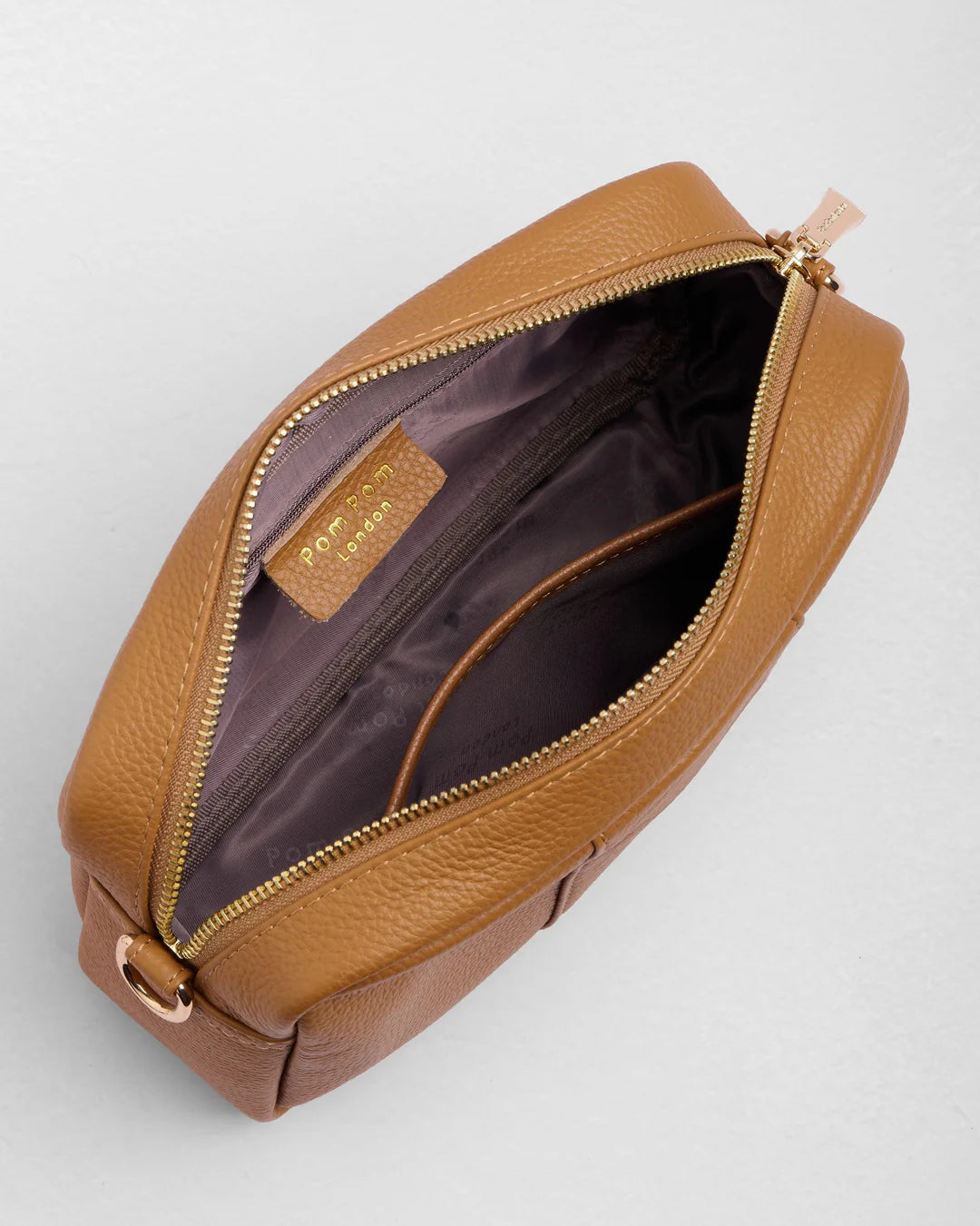 City Bag Maple + 2 straps (Logo Maple Strap and Maple Metallic Peacock Strap)