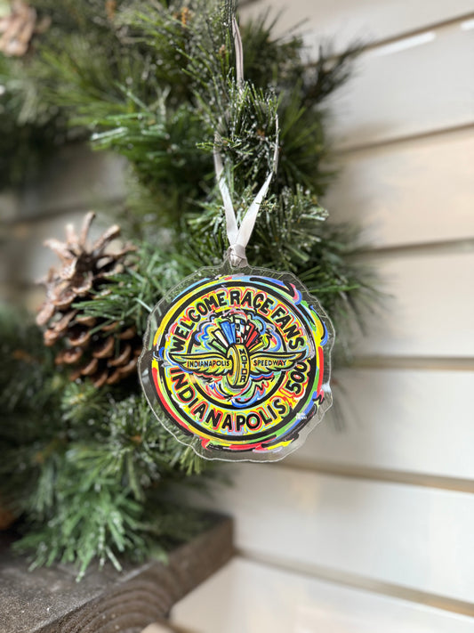 Welcome Race Fans Ornament