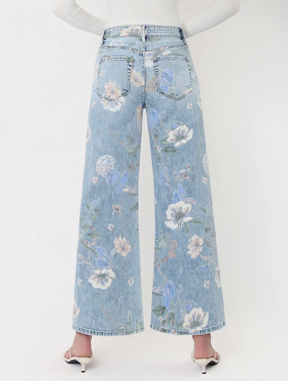 Floral Extreme Vintage Jeans