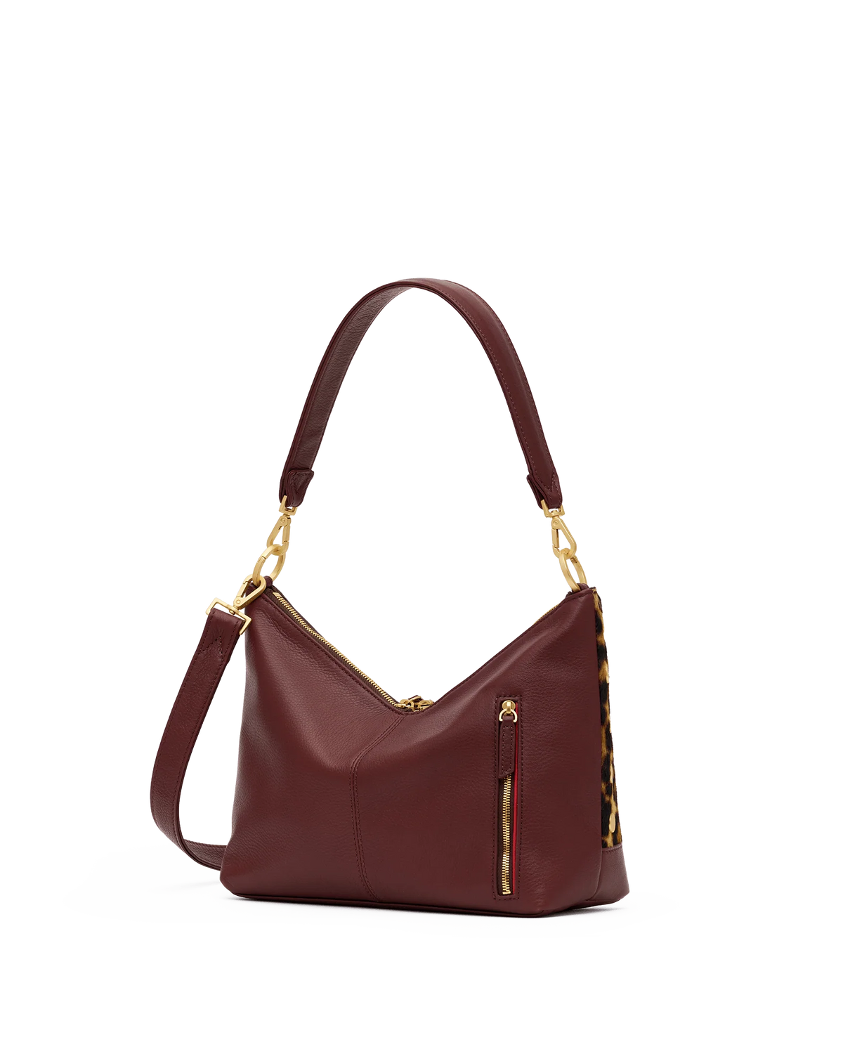 PREORDER NOW!  Grace Medium Safari Calf Hair/Brushed Gold