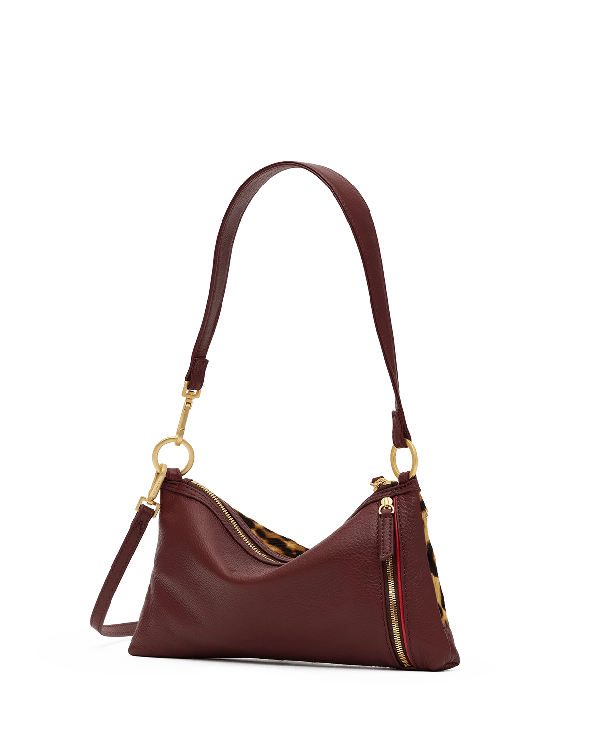 PREORDER NOW!  Kyle Safari Calf Hair/Brushed Gold
