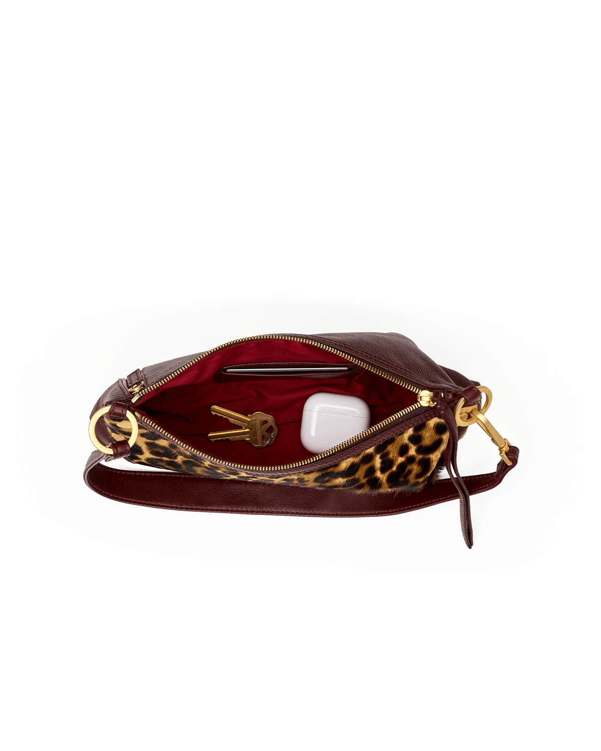 PREORDER NOW!  Kyle Safari Calf Hair/Brushed Gold
