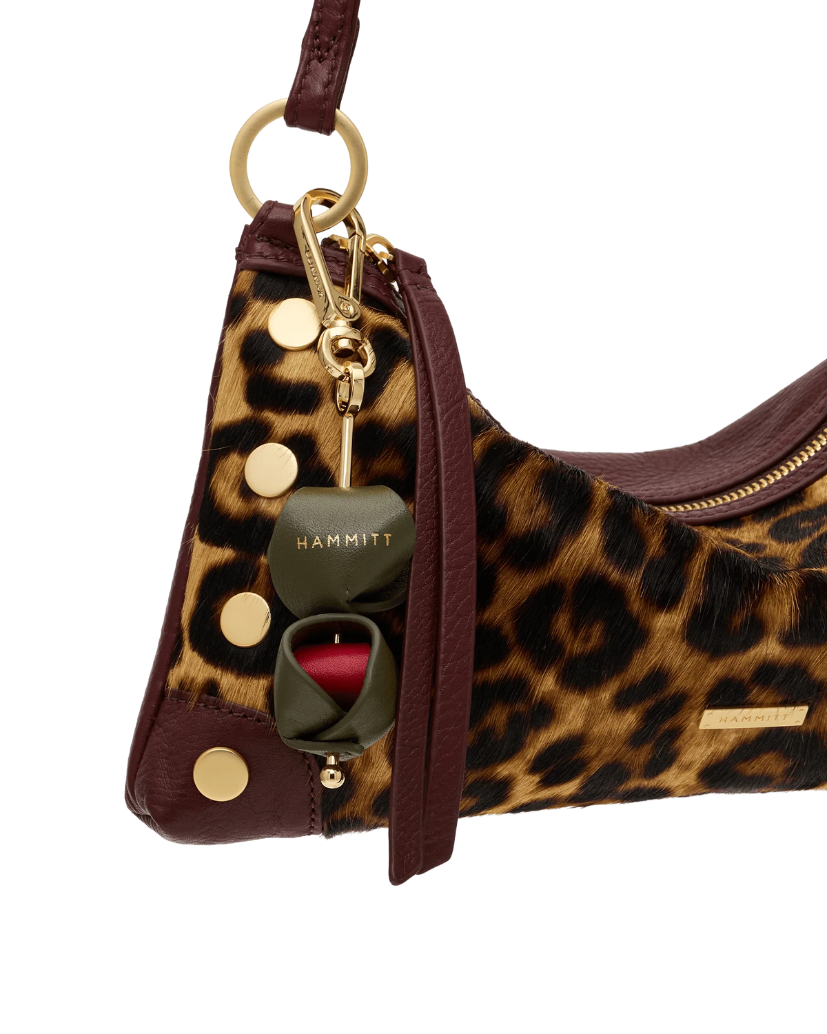 PREORDER NOW!  Kyle Safari Calf Hair/Brushed Gold