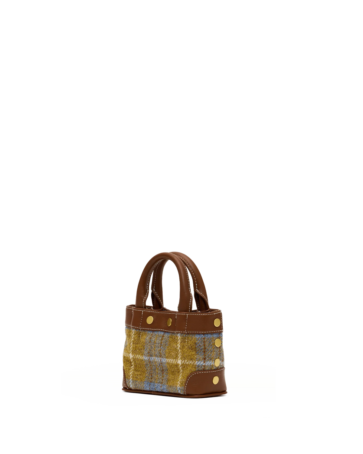 PREORDER NOW!  Olympia Tote Mini Highlands Tweed/Antique Gold