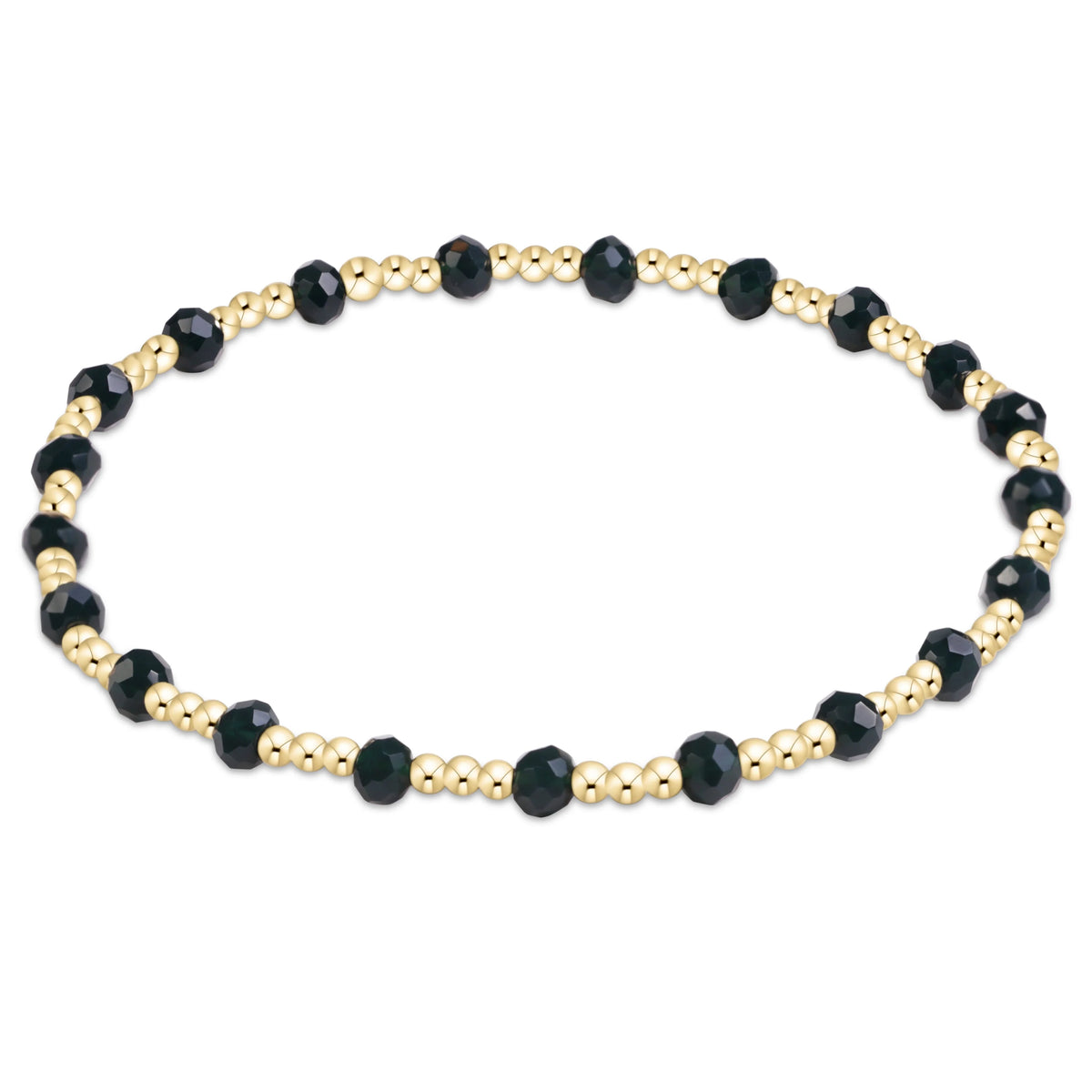 BGDFLSINDKGRN  Flirty Sincerity Bracelet - Dark Green