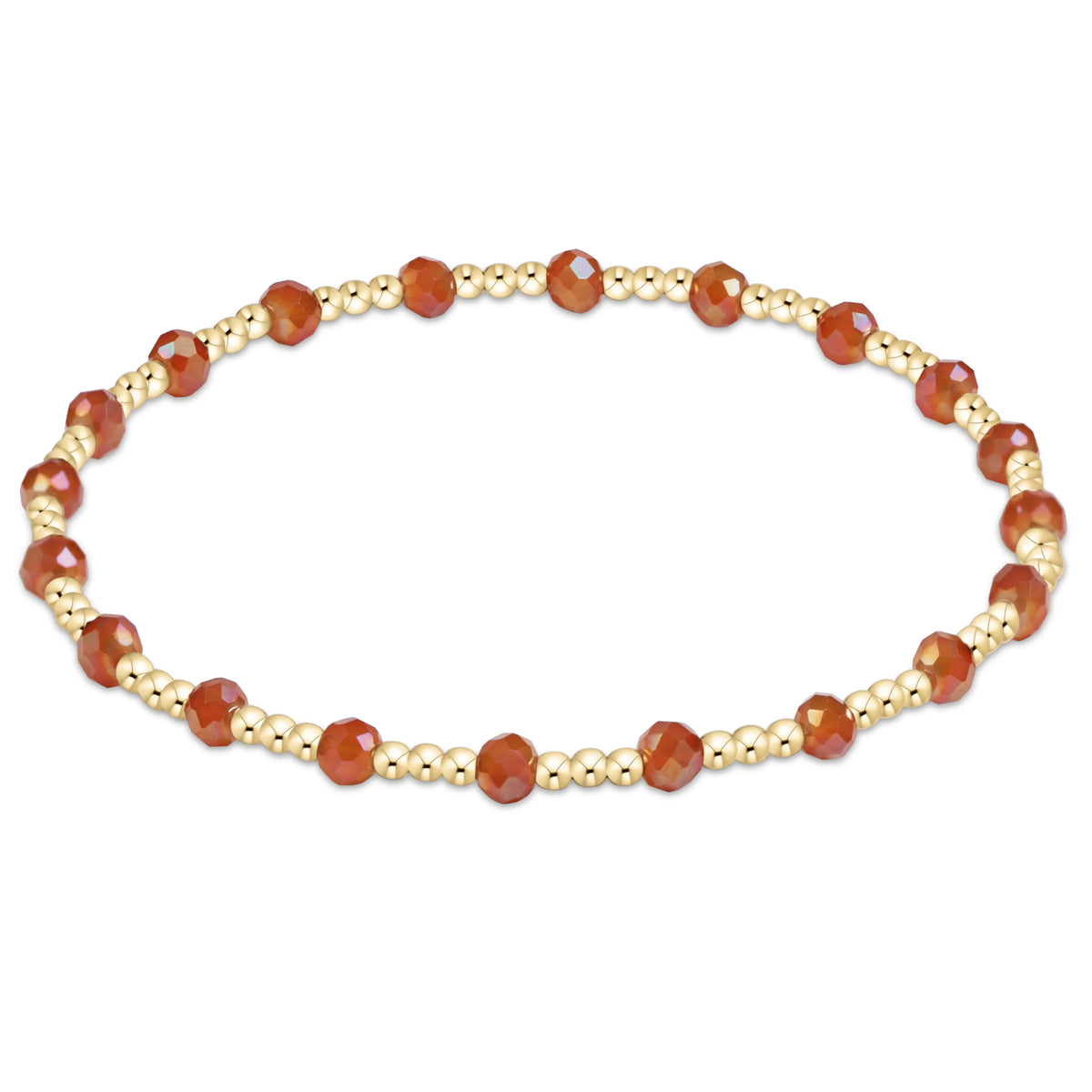 BGDFLSINBNTORA gameday flirty sincerity bracelet - burnt orange
