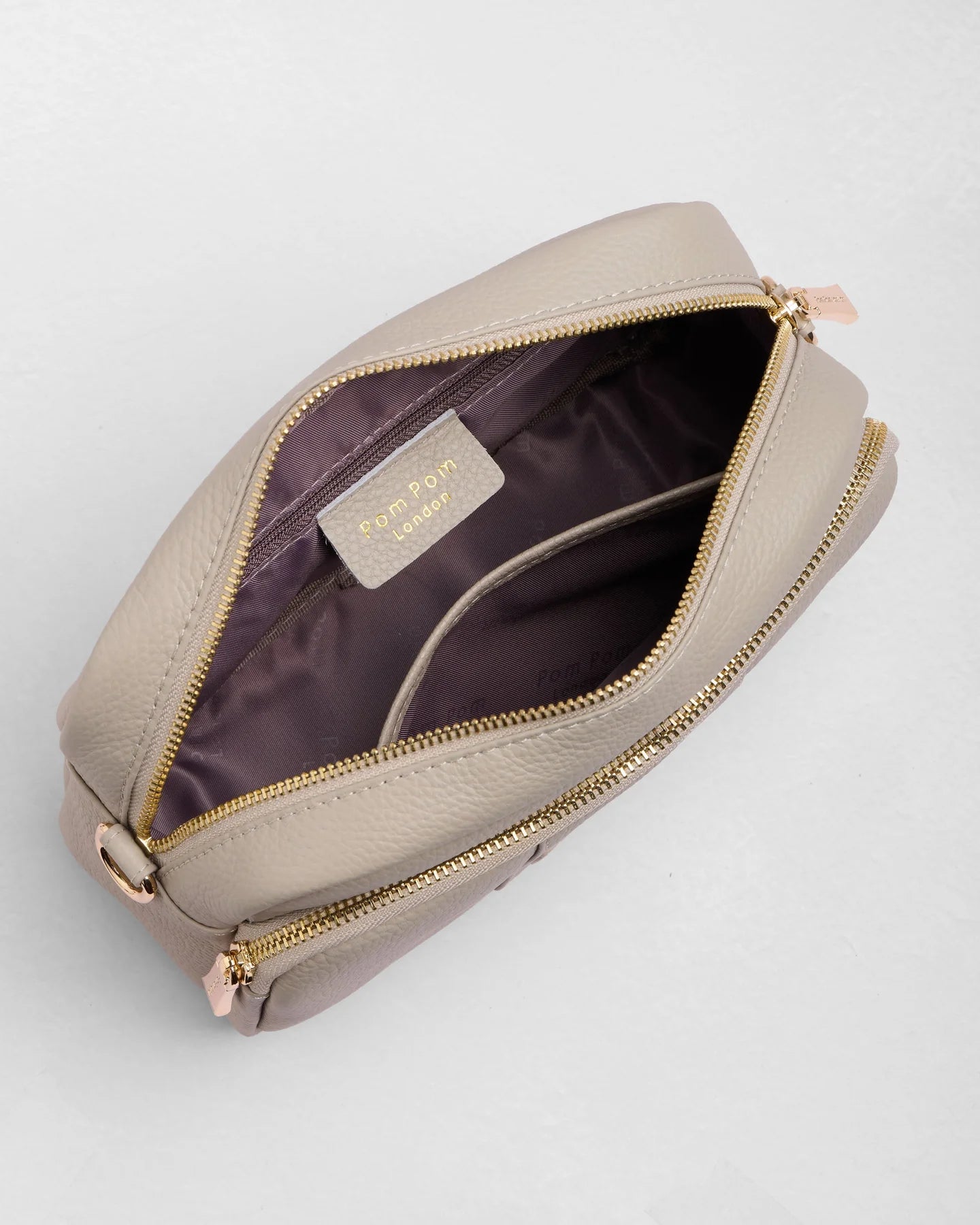 Original Bag Stone +2 Straps  Navy & Stone Geom &  Leather Stone