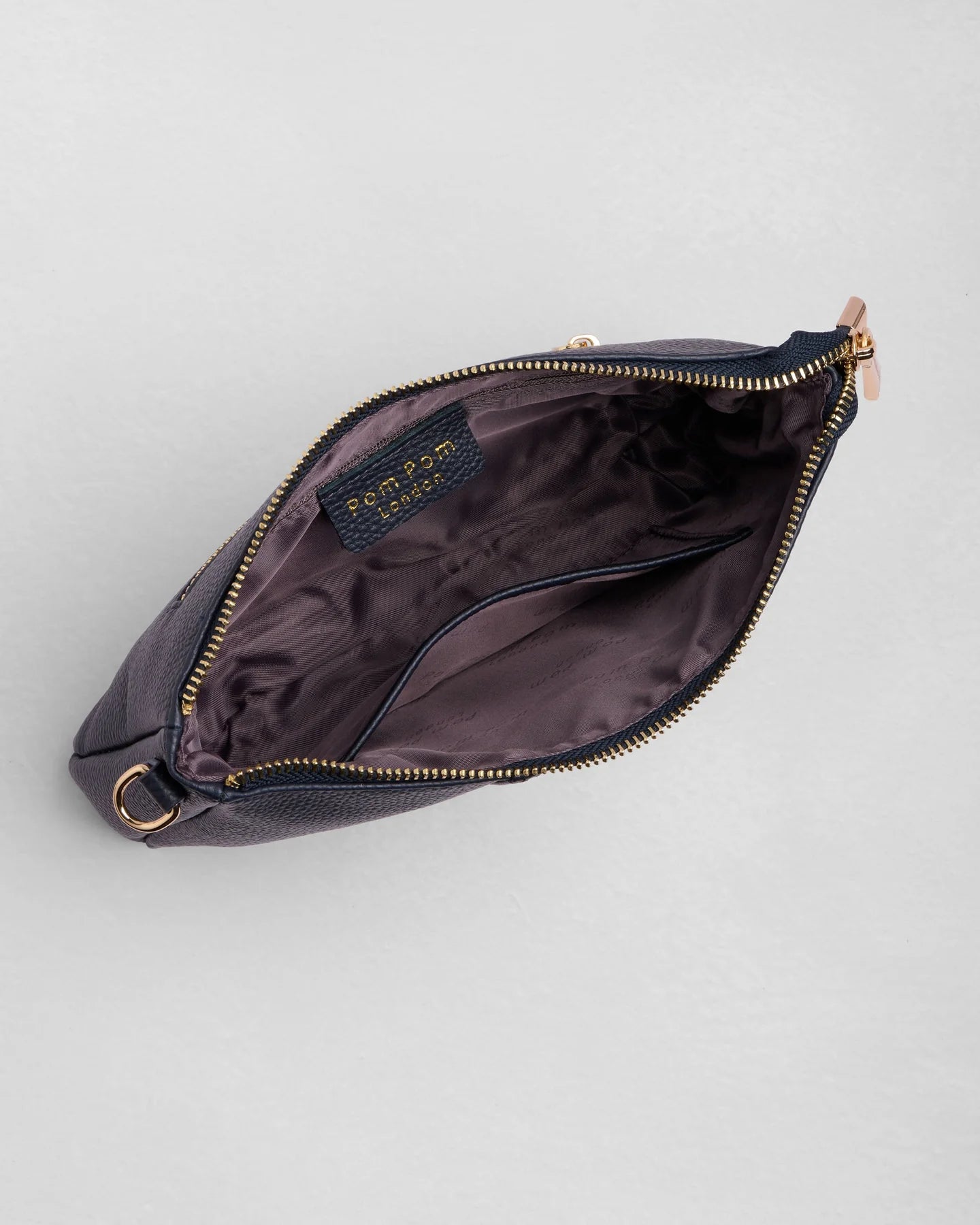 City Slim Bag Navy  + 2 Straps Gold Navy Weave & Navy Mix