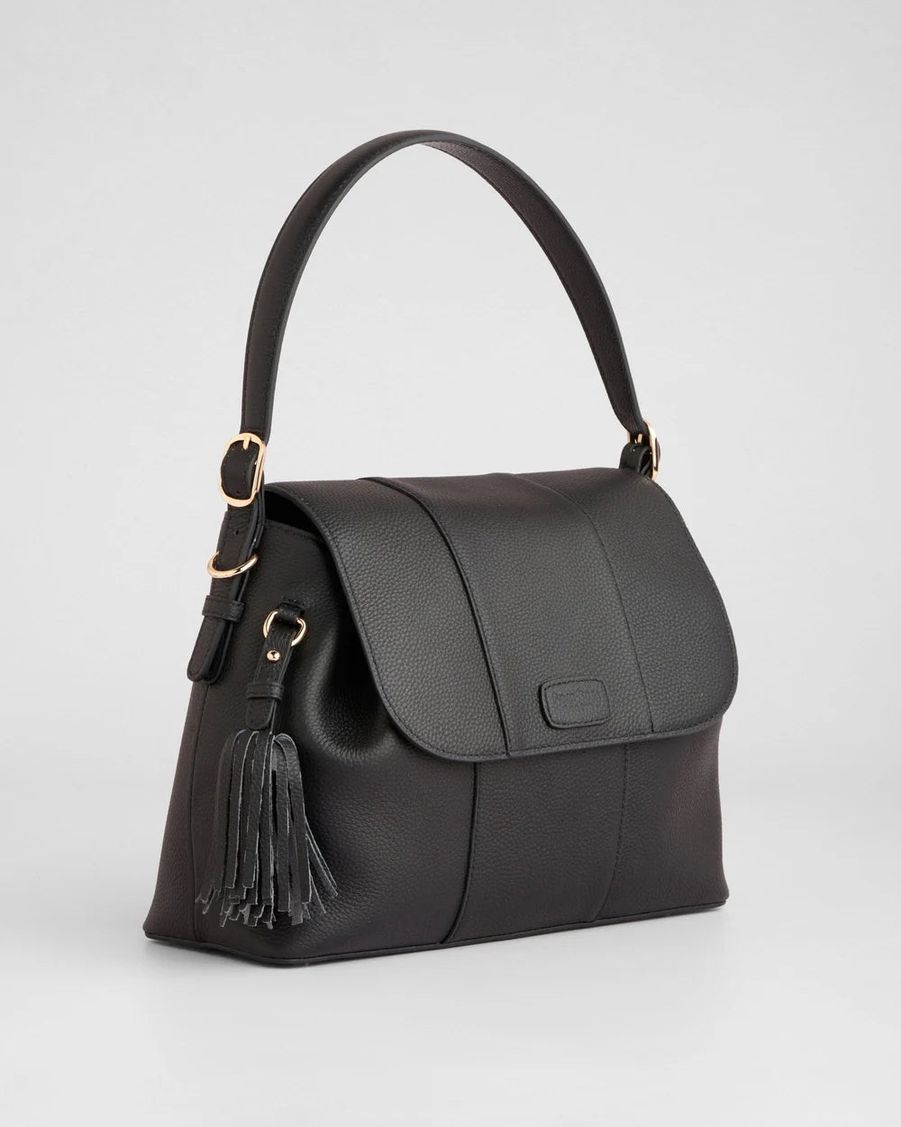 Pom Pom London Strand Bag Black