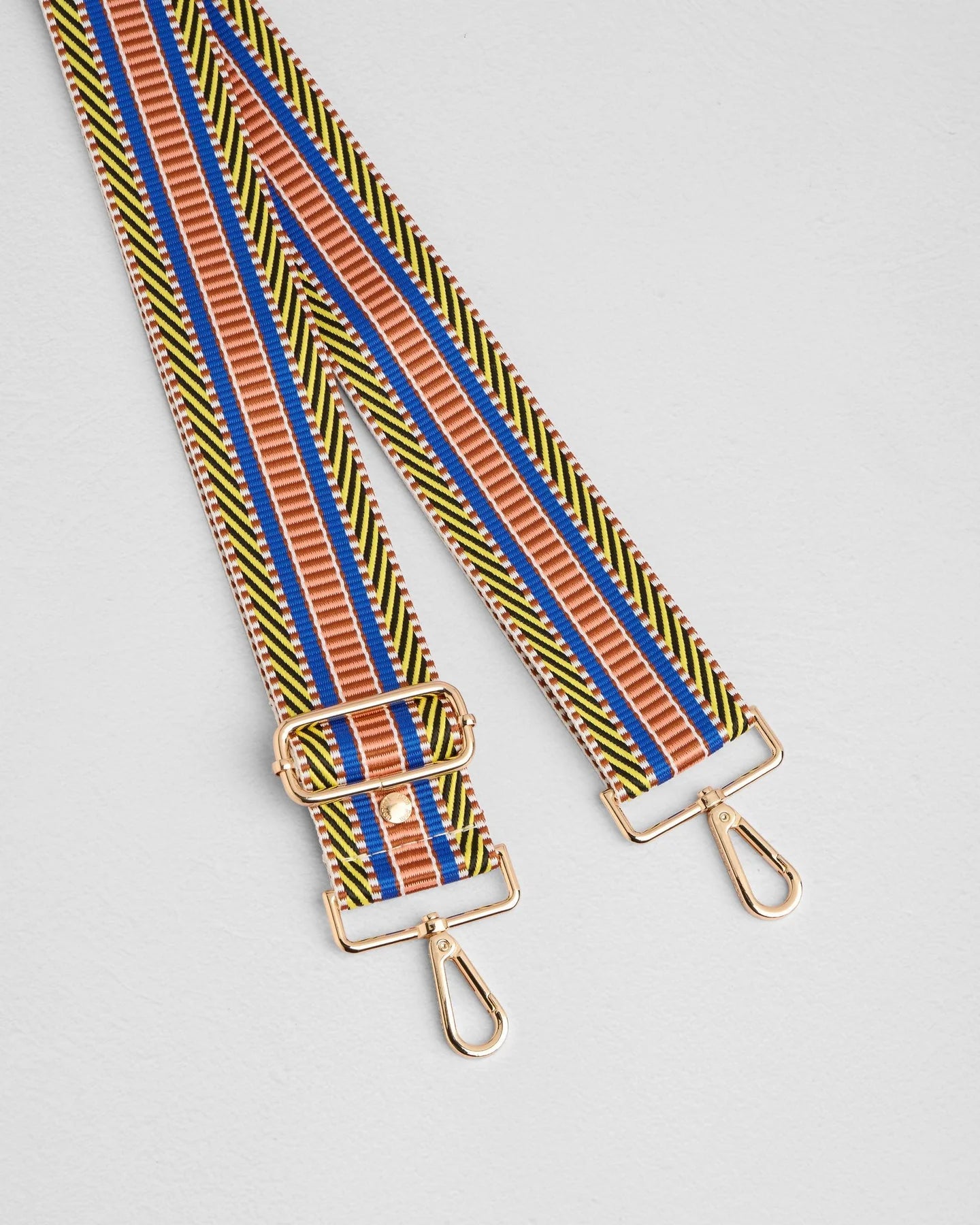 City Slim Bag Burnt Orange + 2 straps (Blue & Yellow Mix & Burnt Orange Chain Strap)