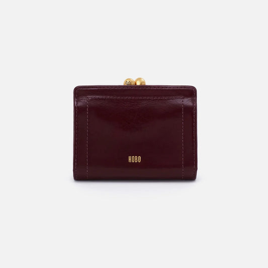 VIOLET SMALL KISSLOCK MERLOT