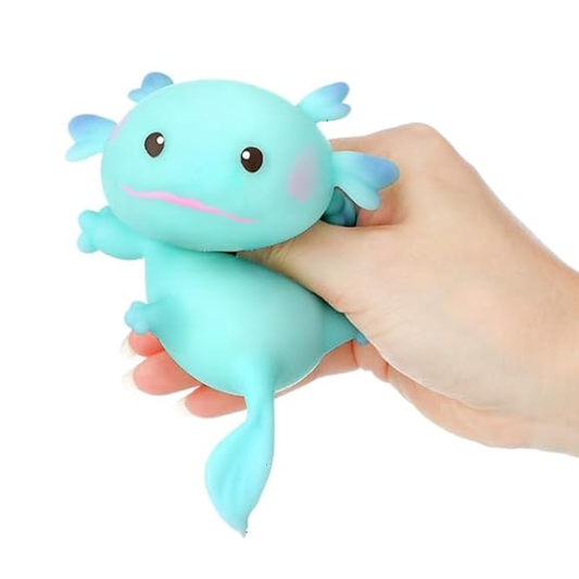 Marshmallow Axolotl Squishy Ball