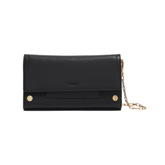 AJ Crossbody Black Clutch BGH Chain