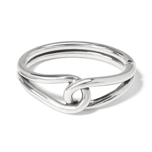 JF0219 Interlok Curve Hinged Bangle