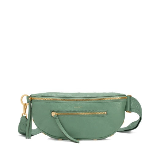 Charles Crossbody Medium Artichoke/Brushed Gold