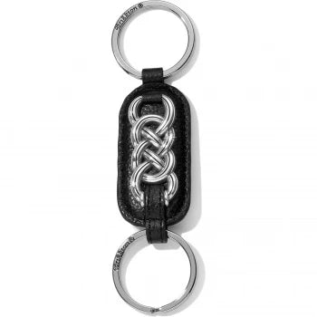 E17843 Black Interlok Velet Key Fob
