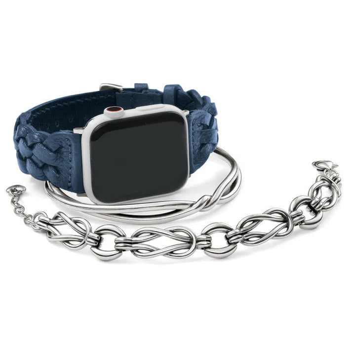 W2042D Sutton Braided Blue Watch Band