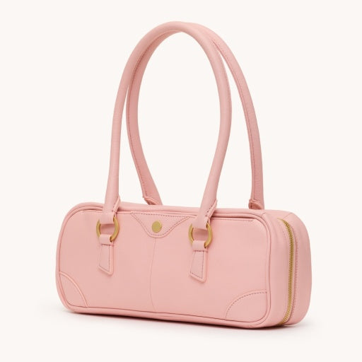 Meredith Small Flamingo Flora/Brushed Gold