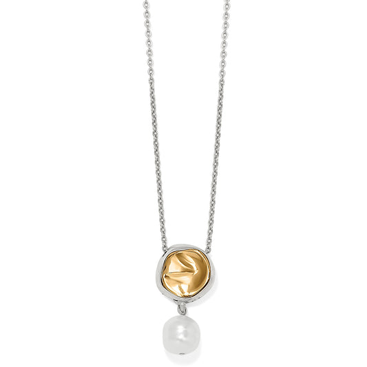 JM7623 Cascade Round Pearl Necklace
