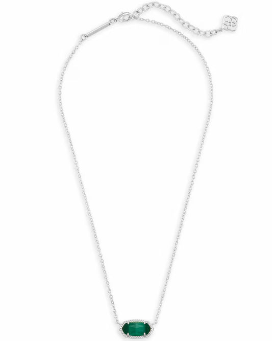 4217717620 Elisa Silver Emerald Cat's Eye