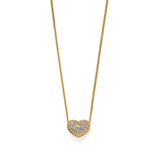 Jm7730 Illumina Celeste Hrt PT Gld Necklace