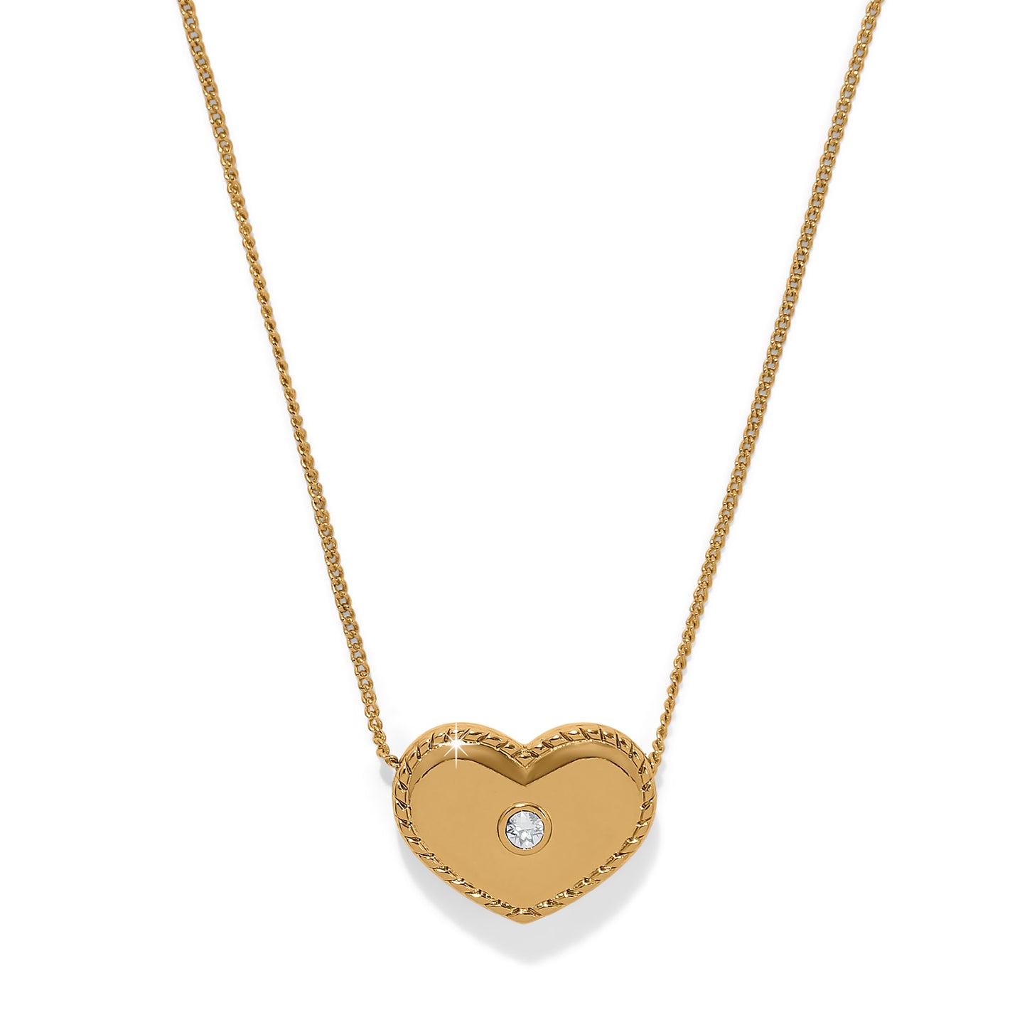 JM7731 Illumina Celeste Heart Necklace