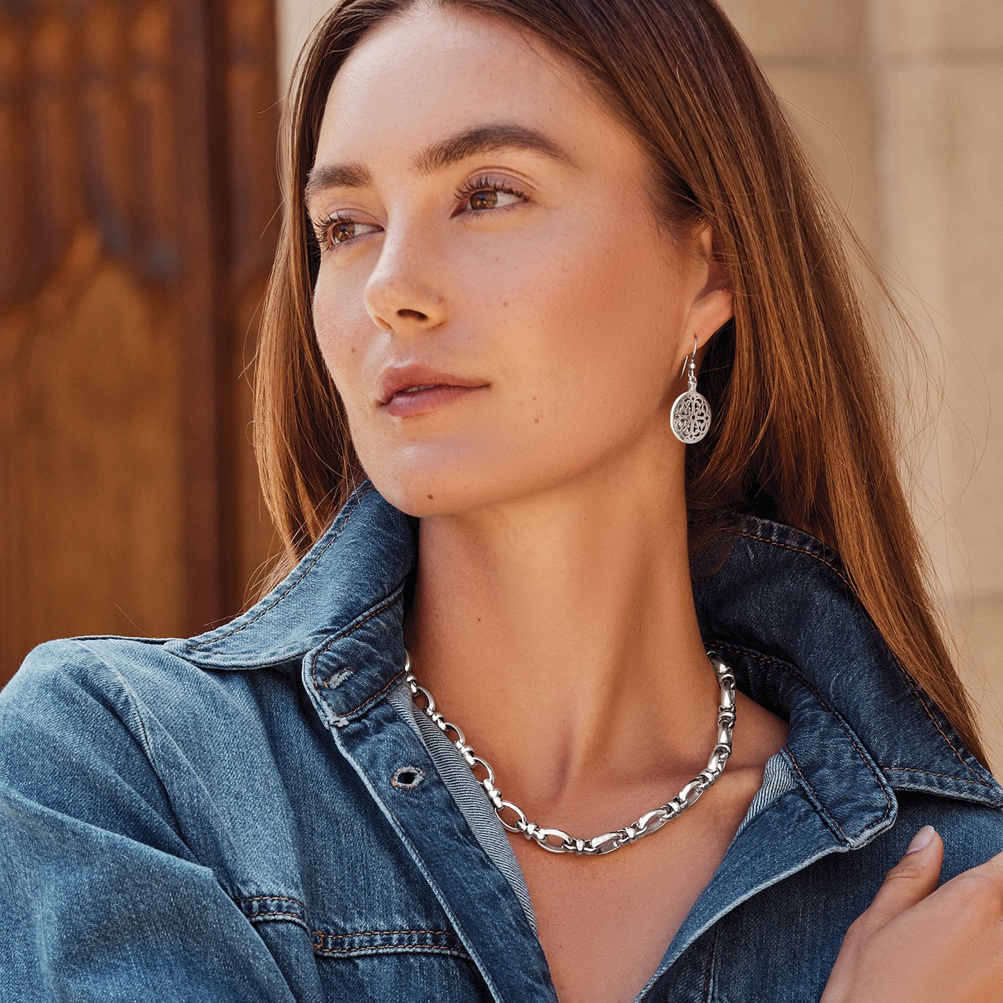 JM7619 Ferrara Siena Chain Necklace