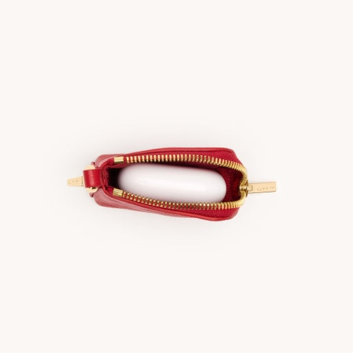 Syd Pouch Chili Red/Gold