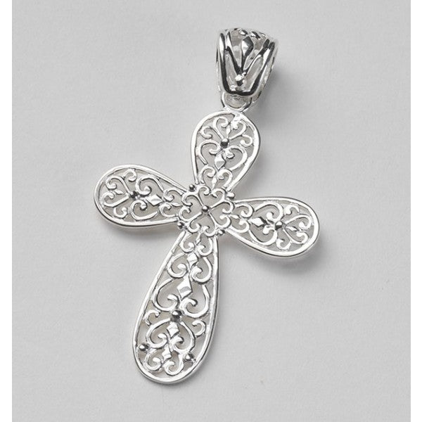 P211SM Southern Gates Small Filigree Cross Pendant