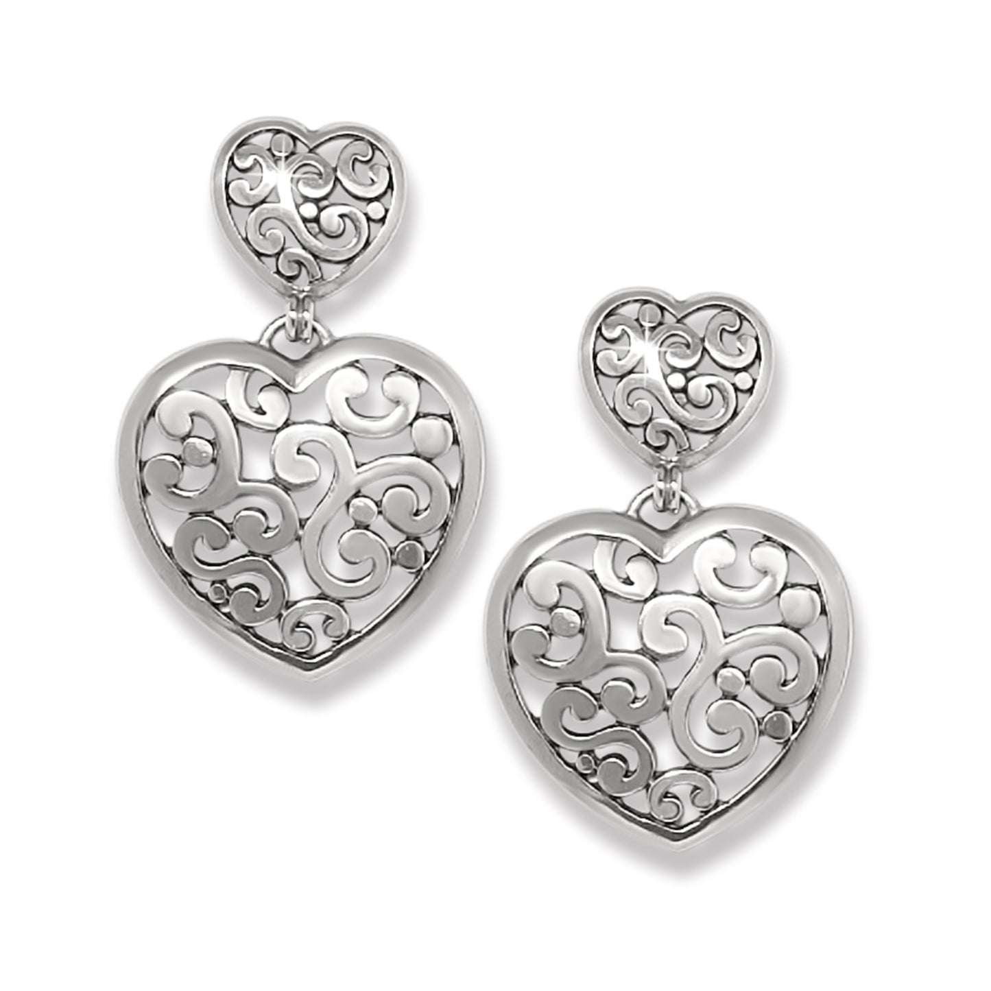 JA0087 Contempo Heart Dble Pst Drp