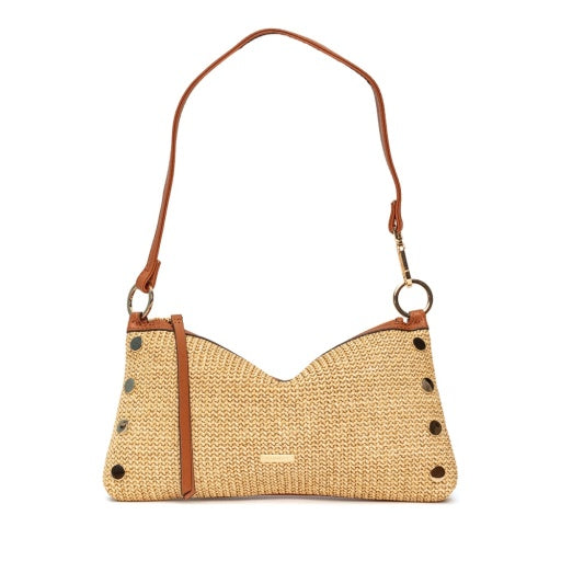 Kyle Cocoa Raffia/Gold