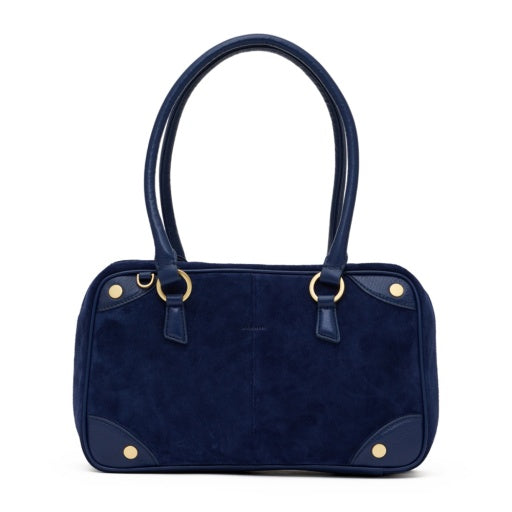 PREORDER NOW!  Meredith Med  Manor Suede/Brushed Gold