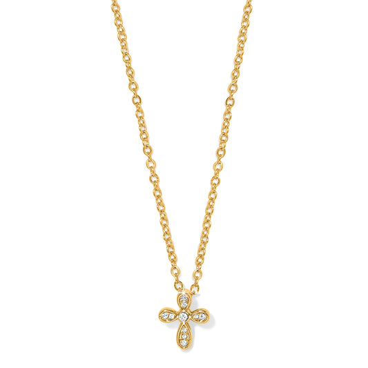 JM7661 Enchanting Cross Gold Nck