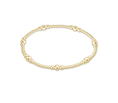 BPURPG4 Purpose Gold 4mm Bead Bracelet