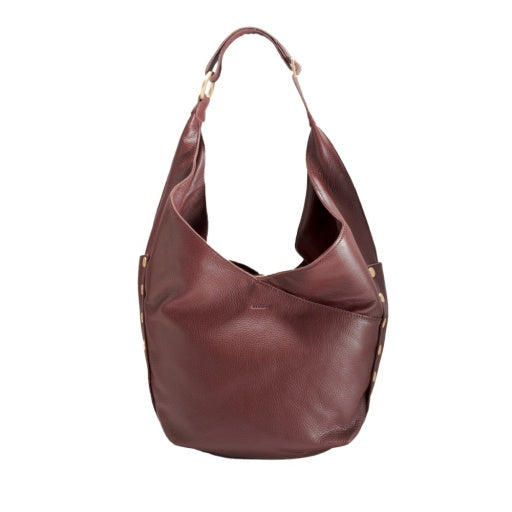 Tom Zip Cherrywood Pebble/Brushed Gold