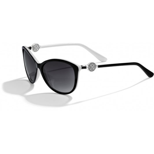 A12623 Ferrara Blk/Whit Sunglasses