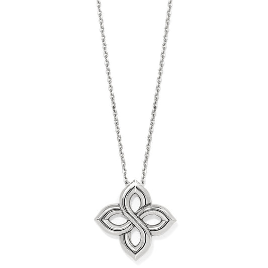 JM7631 Interlok Floral Knot Necklace