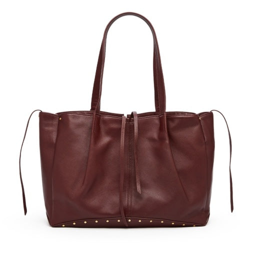 PREORDER NOW!  Meryl Carryall Cherrywood Pebble/Brushed Gold