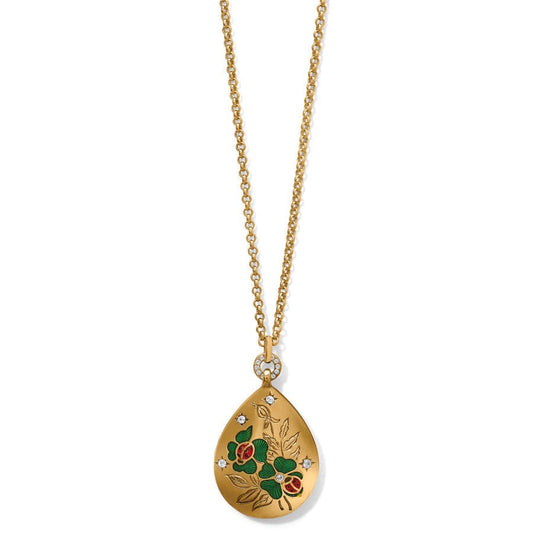 JM7458 Garden's Splendour Ladybug Necklace