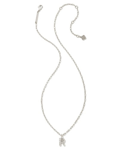 9608856476 CRYSTAL LETTER R Silver