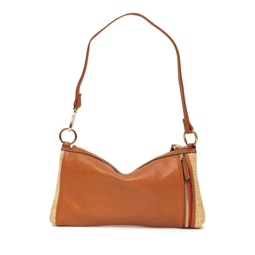 Kyle Cocoa Raffia/Gold