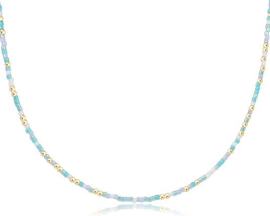 N15HOPUNWMITLAW 15" Choker Hope Unwritten - Man, I teal like a Woman