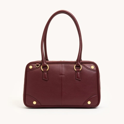 Meredith Medium Cherrywood Pebble/Brushed Gold