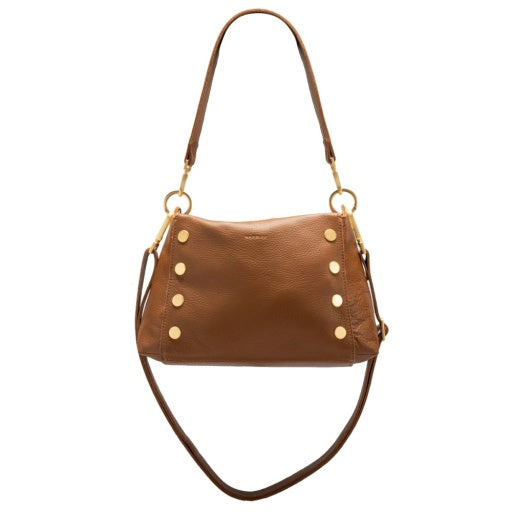 Bryant Medium Mahogany Pebble/Brushed Gold Red Zipper