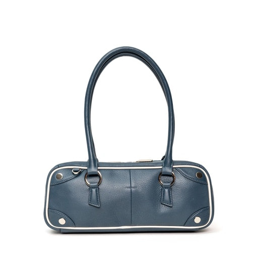Meredith Small Nautical Navy/Silver