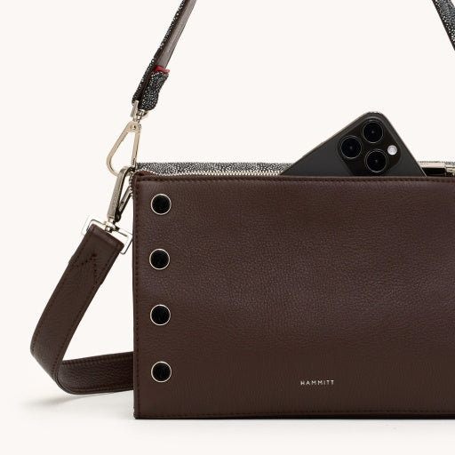 montana clutch sml diamond marquee/silver