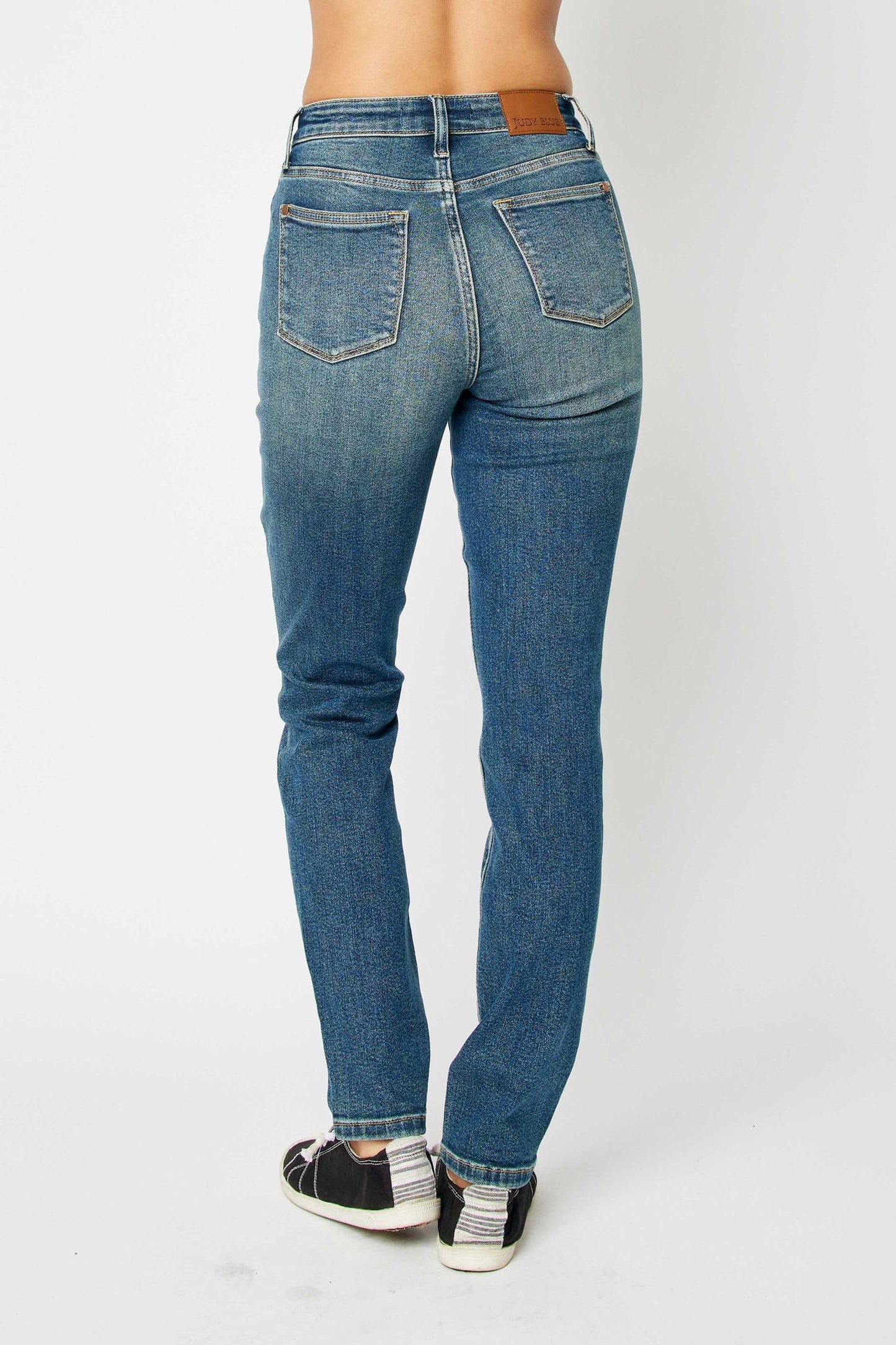 88687 Judy Blue High Waist Classic Relaxed Jeans