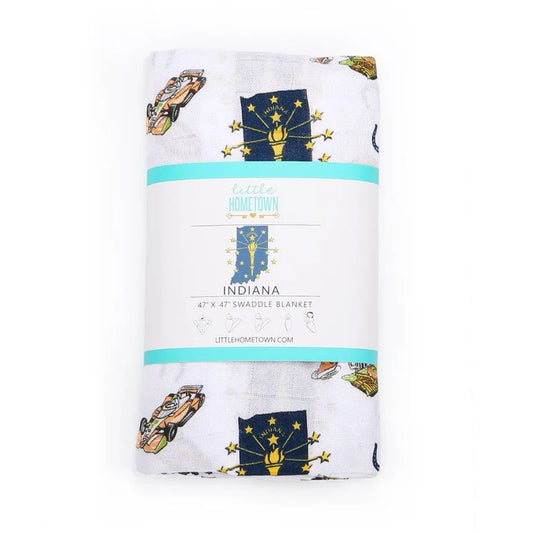 Indiana Swaddle Blanket