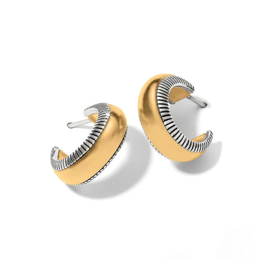 JA9899 Interlok Noir Small Hoop