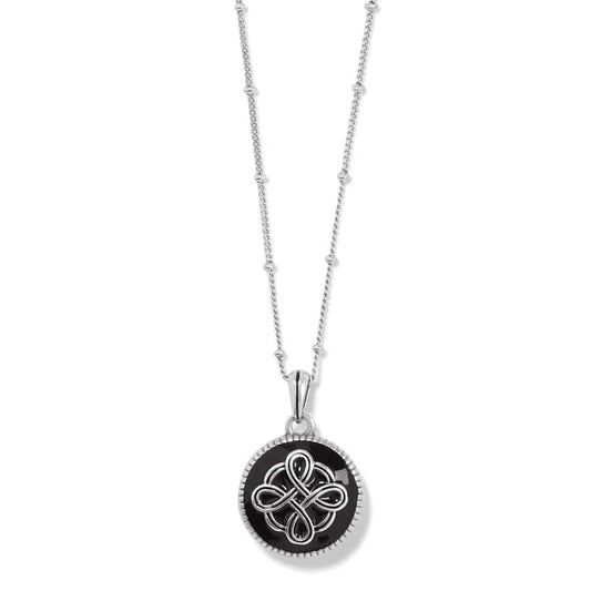 JM3903 Interlok Noir Reversible Necklace